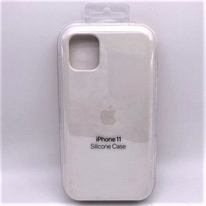 Genuine Apple Silicone Protective Cover For iPhone 11, White